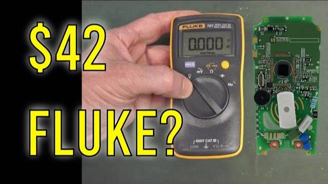 EEVblog 1574 - REVIEW: Is the $42 Fluke 101 Multimeter Any Good?