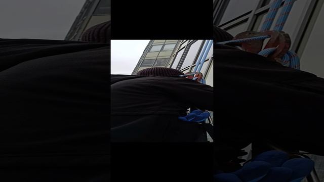 промышленный альпинист устранение протечек