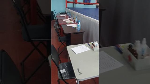 Подготовка зала к Межрегиональному турниру по боксу #спортклуб #бокс #бокс70 #боксдлядетей #ринг