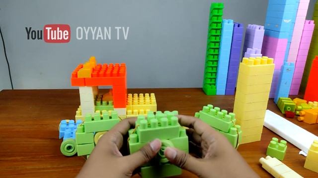 Cara Membuat Lego Bulldozer | Lego Kendaraan Berat | OYYAN TV