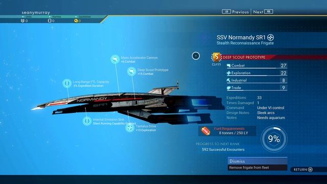 No Man's Sky x Mass Effect Normandy - Официальный трейлер