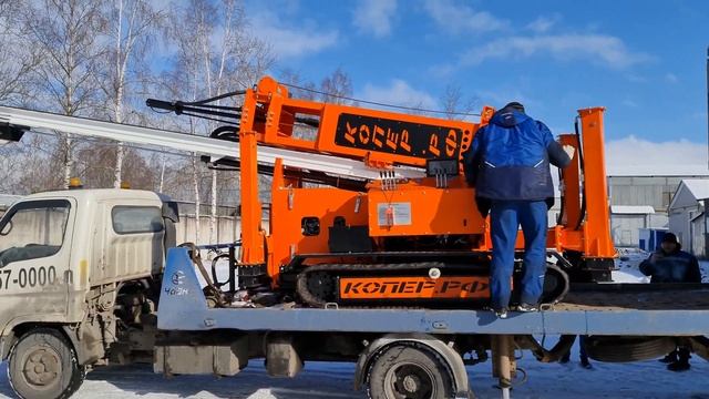 Отгрузка сваебойной установки в Ростов-на-Дону