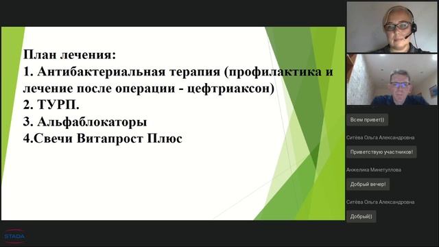 Дремин Д.И. Разбор клинического случая в урологии ТУР ПЖ