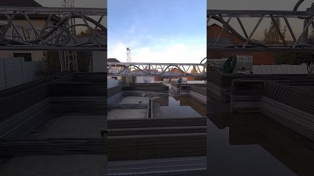Продолжаем печать дома 3d принтером RVS 3D