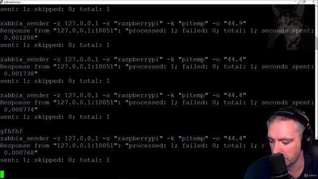 058 Zabbix Sender and Trapper - Example 2 - Screen