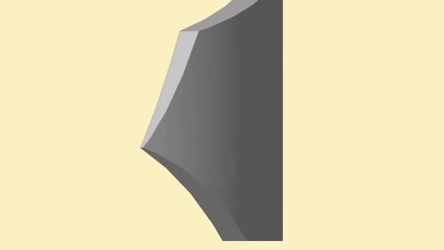 3D-композиция: "Вогнуто-выпуклый 7 угольник"