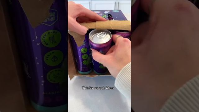 АСМР Заполняем холодильник напитками