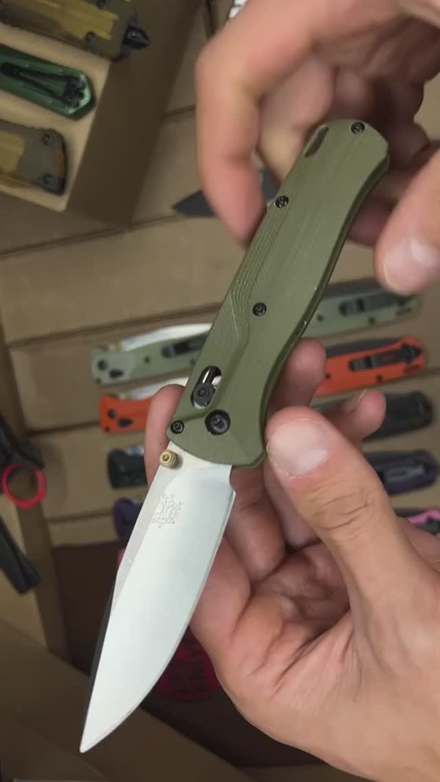 Приятный нож Для всех и каждого - реплика Benchmade Bugout 535 G10!