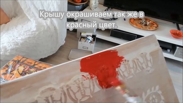 Декор скворечника.  Diy.