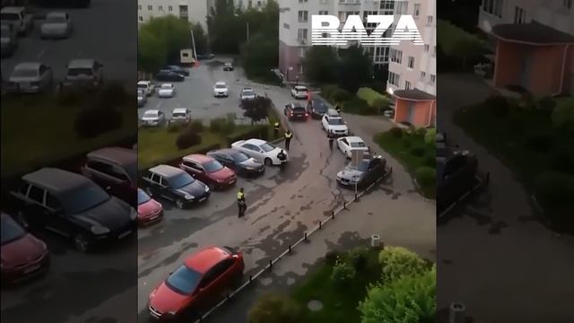 Стрельба полиции по Porsche Cayenne в Екатеринбурге