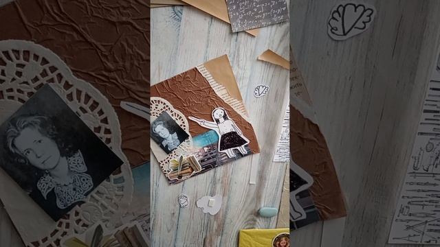 Скрапбукинг + Светины рисунки. Семейные профессии педагог