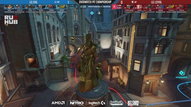 LG Evil vs LG Loyal - Overwatch PIT NA [Play-Off]