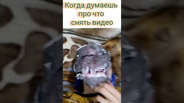 когда придумываешь видео