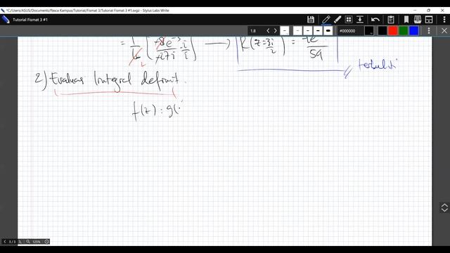 Tutorial Persiapan UTS Fisika Matematika 3 2022  | Teorema Residu dan Integral Definit