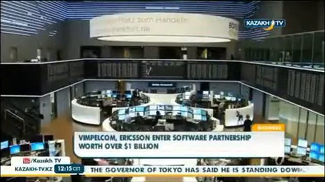 Ericsson AB заключил сделку с VimpelCom Ltd - KazakhTV