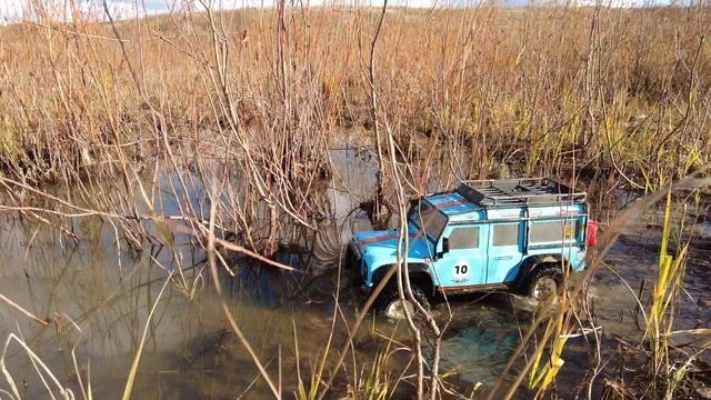 Тестовый проезд по новому водно-грязевому участку