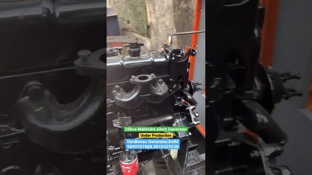 25kva single phase silent Generator under production