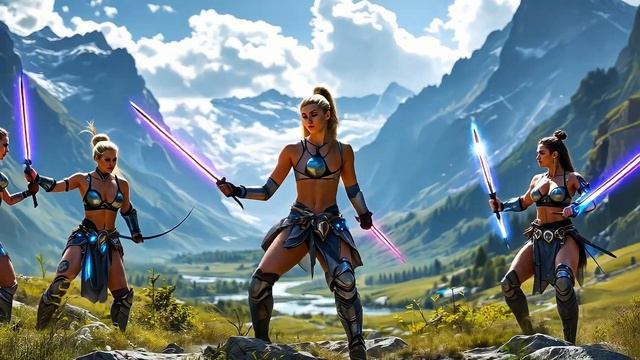 AI Banana Scifi Vikings Dreams： Short AI Film