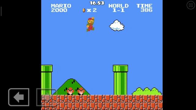 Прохождение Super mario bros lvl 1 by: zejoant