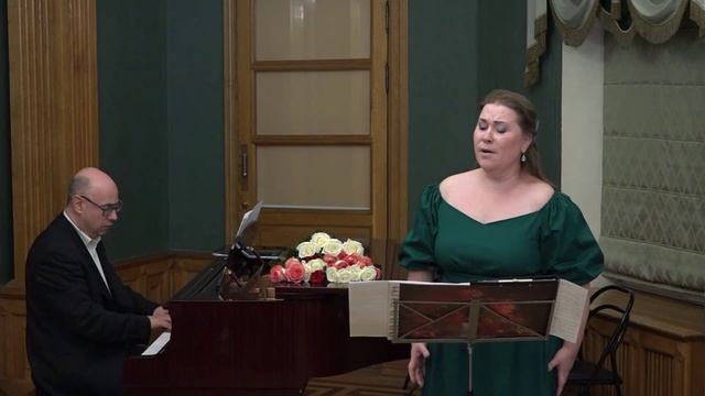 М.И. Глинка "Mi sento il cor trafiggere" Исп.Елена Исаева (меццо-сопрано) и Михаил Егиазарьян (ф-но)