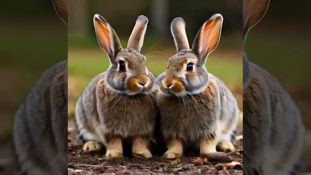 Кролики двойняшки #rabbitfood #animals #rabbit #cuteanimals #rabbitfarming #farming #bunny #rabbitry