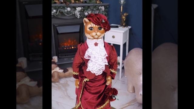 76010 Кукла коллекционная Кошка Леди Парр