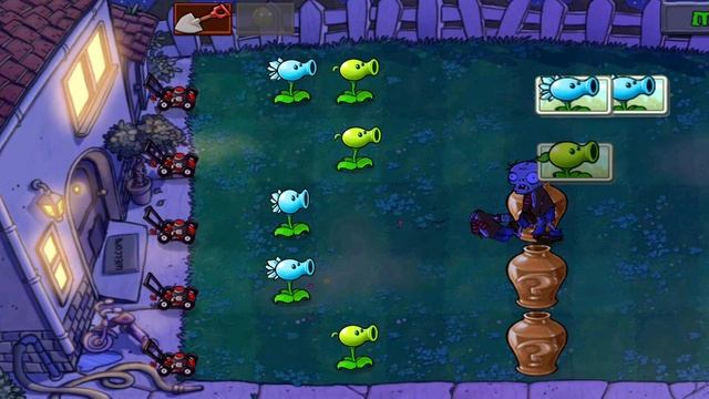 Plants vs Zombies - уровень - FOG - 5