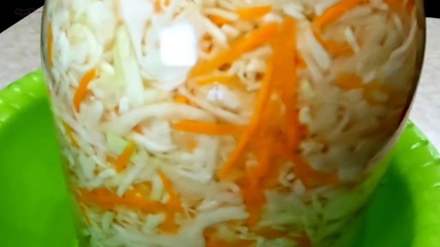 Квашеная капуста за три дня. капуста