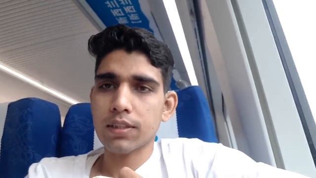 बुलेट ट्रेन से देखें चीन view by bullet train china || Living in China Niranjan || indians in china