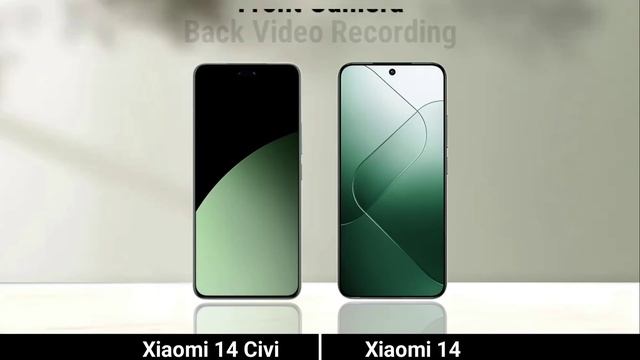сравнение характеристик  телефонов Xiaomi 14 Civi против Xiaomi 14, что лучше взять