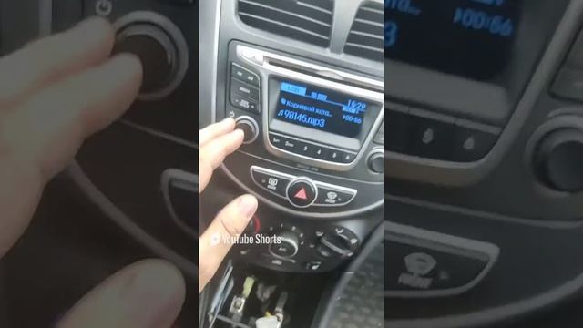 Штатная магнитола солярис подключаем  USB?!