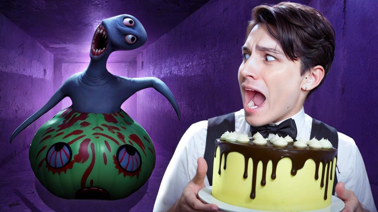 [ХолиБаам] НЕ РОНЯЙ ТОРТ ИНАЧЕ ОН ТЕБЯ СОЖРЕТ! DON'T DROP THE CAKE