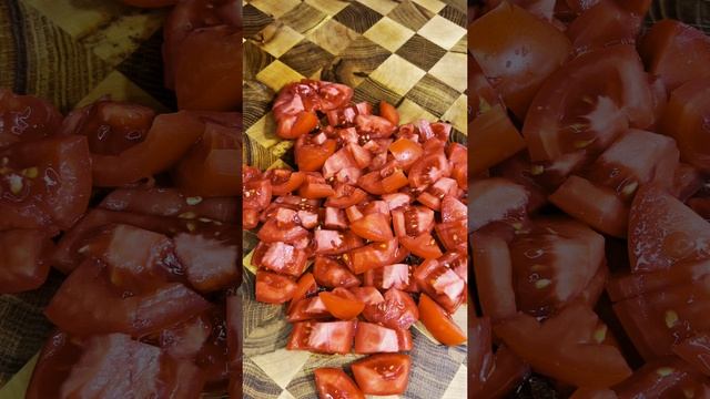 Курица с овощами и сыром