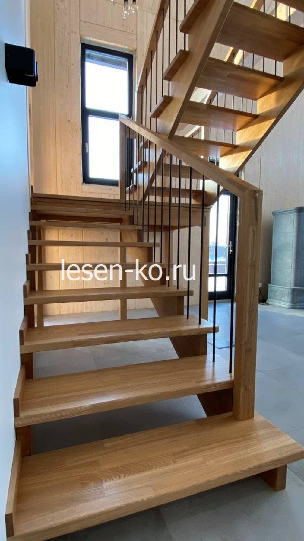 Деревянная лестница ДЛ-10-34