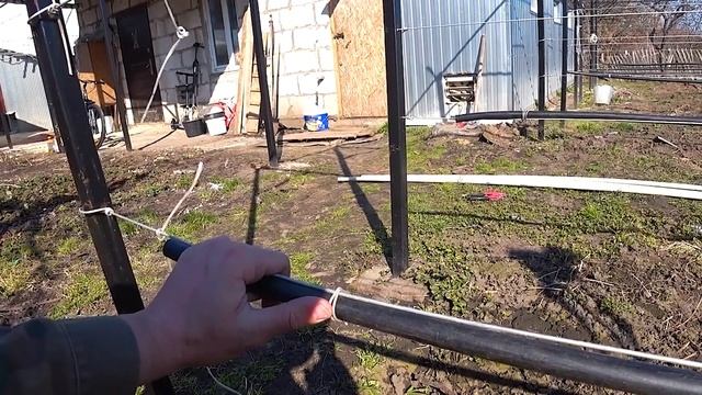 ДАВНО МЕЧТАЛ СДЕЛАТЬ ЭТО! КАПЕЛЬНЫЙ ПОЛИВ НА ВИНОГРАДНИКЕ.