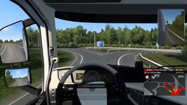 Euro Truck Simulator 2 Стрим заходите на стрим общаемся  в чате ( донат в описании )