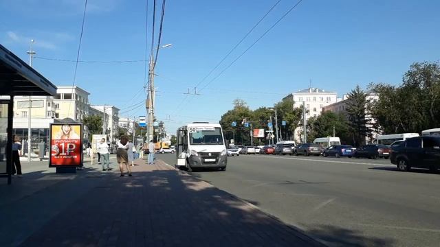 Челябинск остановка Гранд-отель Видгоф 08.07.2021