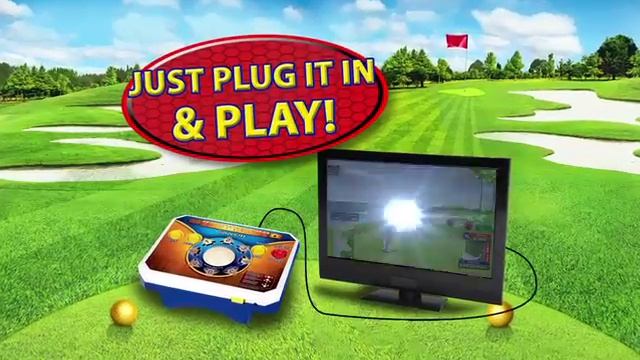 Jakks Golden Tee Deluxe Plug & Play TV Game
