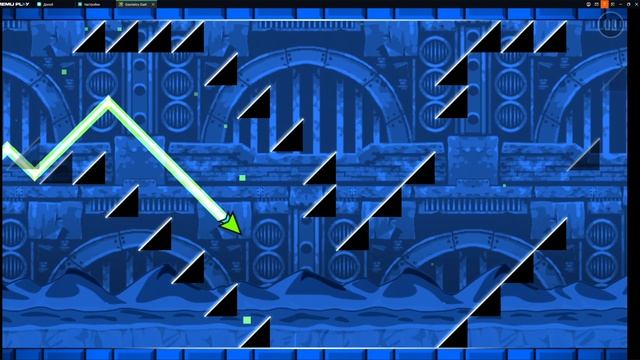 Geometry Dash | Мой Первый Уровень Геометри Даш не суперсложно, но атмосферно!