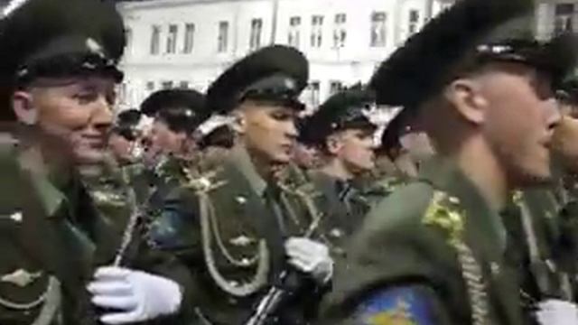 Марш. Репетиция парада Победы в Екатеринбурге