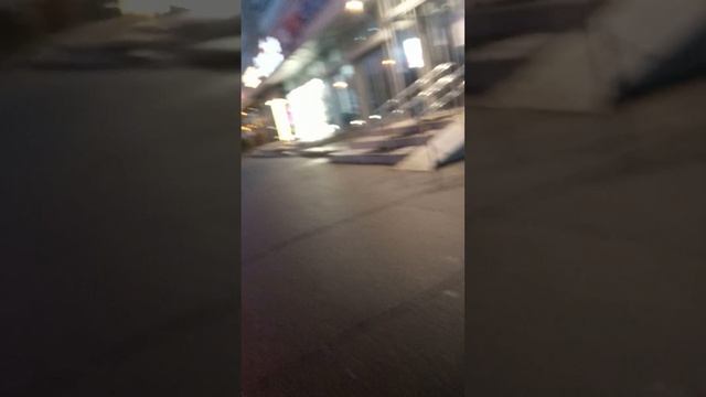 вечер улица фонарь