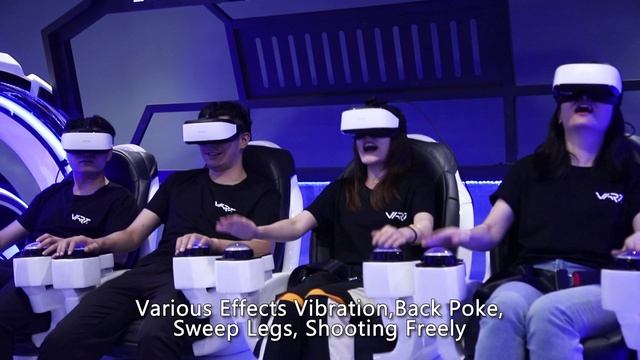Аттракцион виртуальной реальности VR 9D Cinema (4 человека)