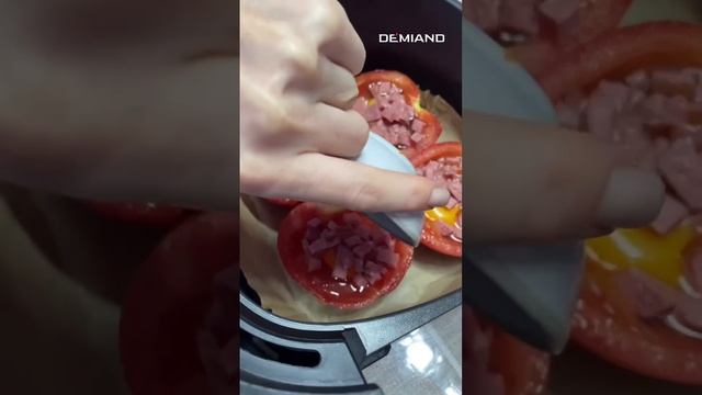 Фаршированные томаты в аэрогриле Demiand 🍅