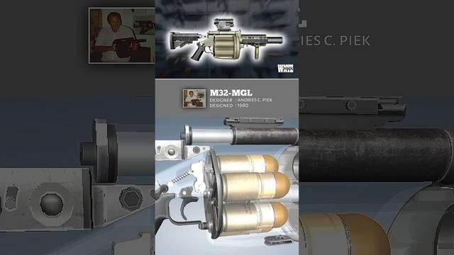 M32-MGL Revolver Grenade Launcher