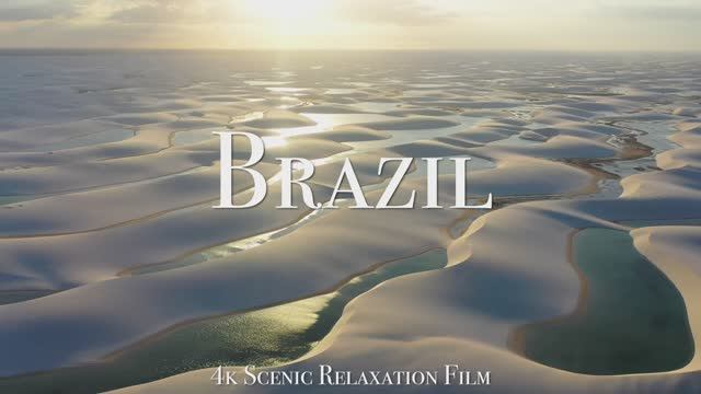 Brazil 4K - Scenic Relaxation Film With Calming Music