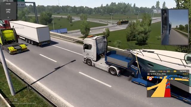 ETS 2 Стрим truckers mp поехал посмотреть суету