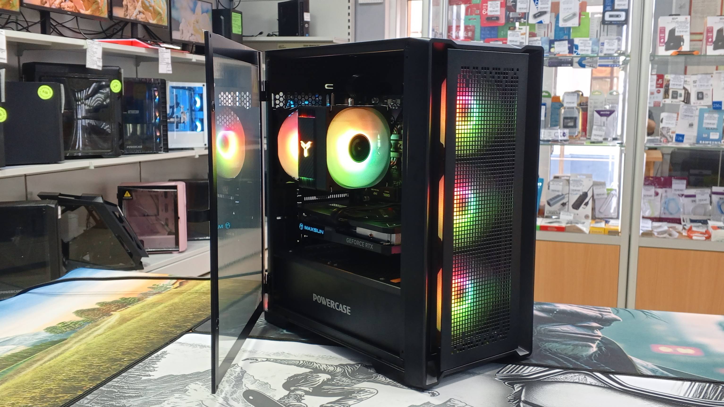 Игровая сборка AMD RYZEN 5 7500F 5.0 ГГц/32 Gb DDR5/8GB RTX4060/1024Gb SSD/750W
