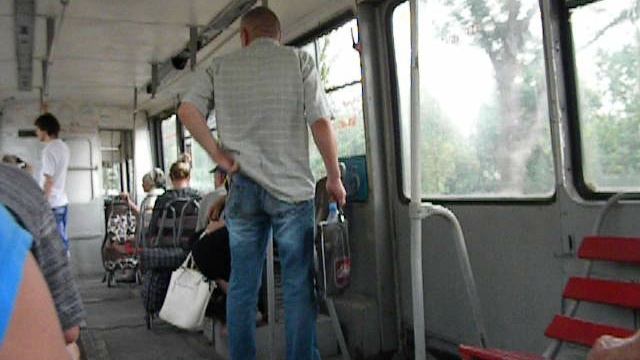 В мариупольском трамвае, Левобережный район