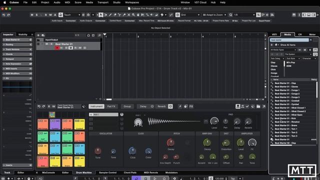 Cubase 14. Drum Machine - это не просто Groove Agent. Обзор от musictechtuition