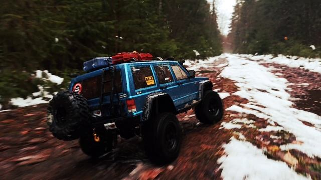 Снег, вода, грязь и лёд на бездорожье для Cherokee 4x4